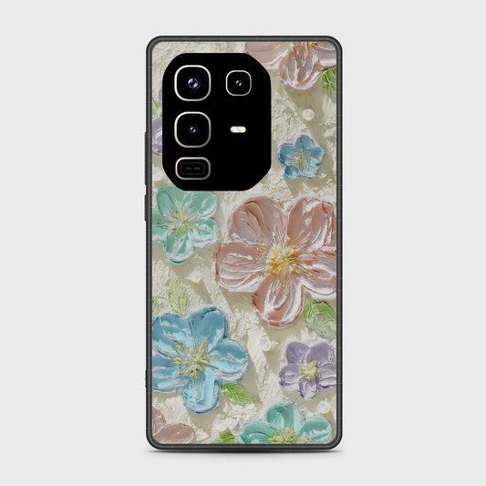 Infinix Note 50 4G Cover - Floral Series - Design 14 - Blue & Purple - HQ Premium Shine Durable Shatterproof Case