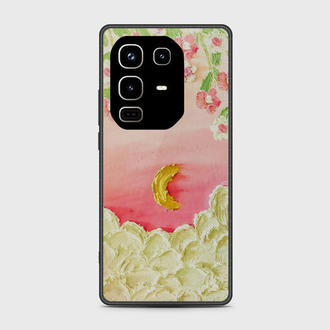Infinix Note 50 Pro 4G Cover - Floral Series - Design 7 - Pink & Yellow - HQ Premium Shine Durable Shatterproof Case