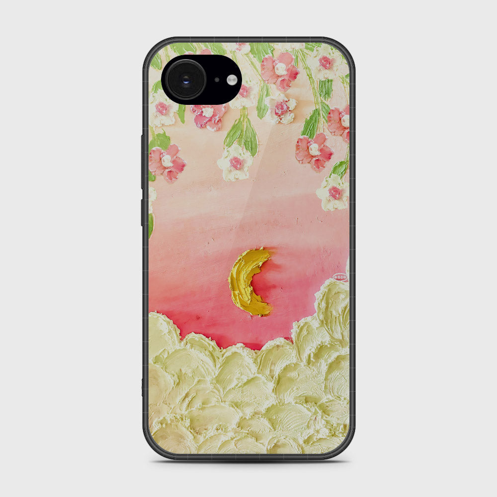 iPhone 16e Cover - Floral Series - Design 7 - Pink & Yellow - HQ Premium Shine Durable Shatterproof Case