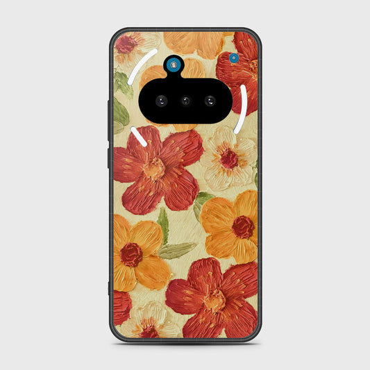 Nothing Phone 3a Cover - Floral Series - Design 6 - Red & Orange - HQ Premium Shine Durable Shatterproof Case