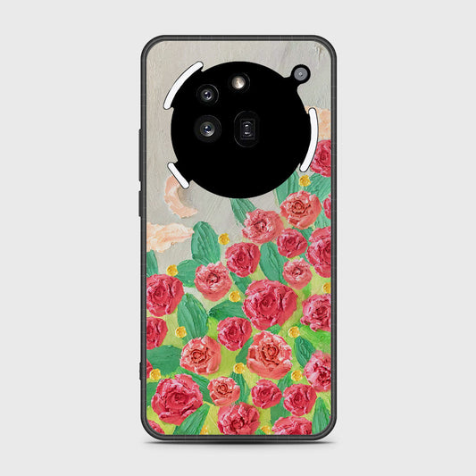 Nothing Phone 3a Pro Cover - Floral Series - Design 10 - Red & Green - HQ Premium Shine Durable Shatterproof Case