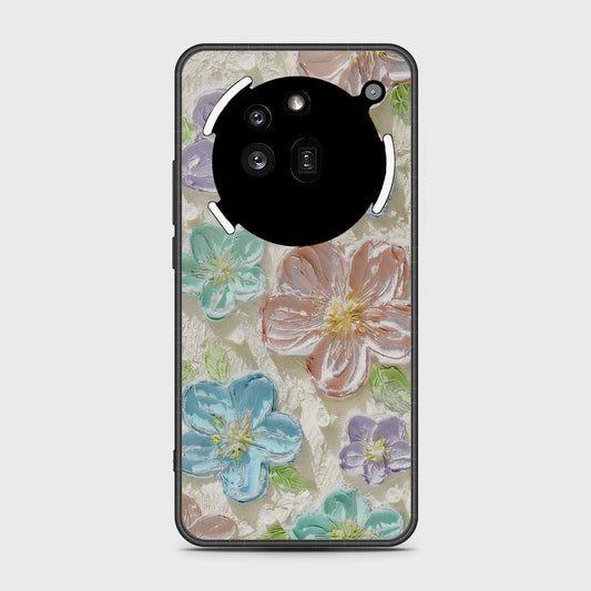 Nothing Phone 3a Pro Cover - Floral Series - Design 14 - Blue & Purple - HQ Premium Shine Durable Shatterproof Case