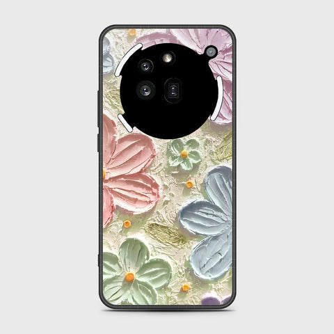 Nothing Phone 3a Pro Cover - Floral Series - Design 15 - Blue & Green - HQ Premium Shine Durable Shatterproof Case