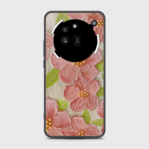 Nothing Phone 3a Pro Cover - Floral Series - Design 9 - Pink & Green - HQ Premium Shine Durable Shatterproof Case