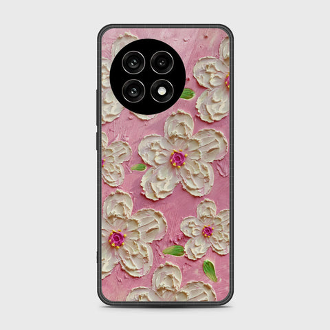 OnePlus 13R Cover - Floral Series - Design 5 - Pink & White - HQ Premium Shine Durable Shatterproof Case