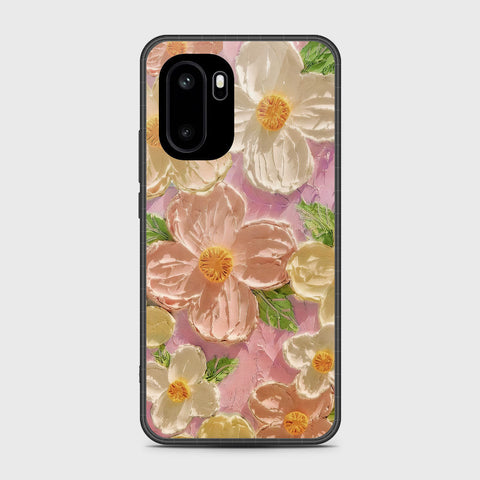 OnePlus Ace 6 Cover - Floral Series - Design 11 - White & Green - HQ Ultra Shine Premium Infinity Glass Soft Silicon Borders Case