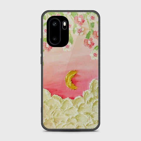 OnePlus Ace 6 Cover - Floral Series - Design 7 - Pink & Yellow - HQ Ultra Shine Premium Infinity Glass Soft Silicon Borders Case