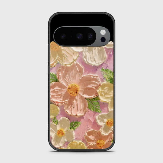 Google Pixel 10 Pro Cover - Floral Series - Design 11 - White & Green - HQ Premium Shine Durable Shatterproof Case