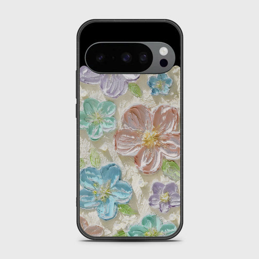 Google Pixel 10 Pro Cover - Floral Series - Design 14 - Blue & Purple - HQ Premium Shine Durable Shatterproof Case