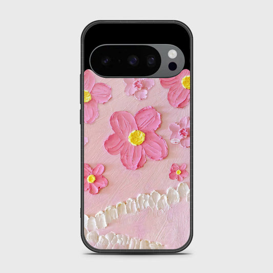 Google Pixel 10 Pro Cover - Floral Series - Design 2 - Pink - HQ Premium Shine Durable Shatterproof Case