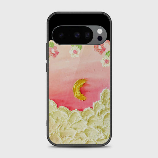 Google Pixel 10 Pro Cover - Floral Series - Design 7 - Pink & Yellow - HQ Premium Shine Durable Shatterproof Case