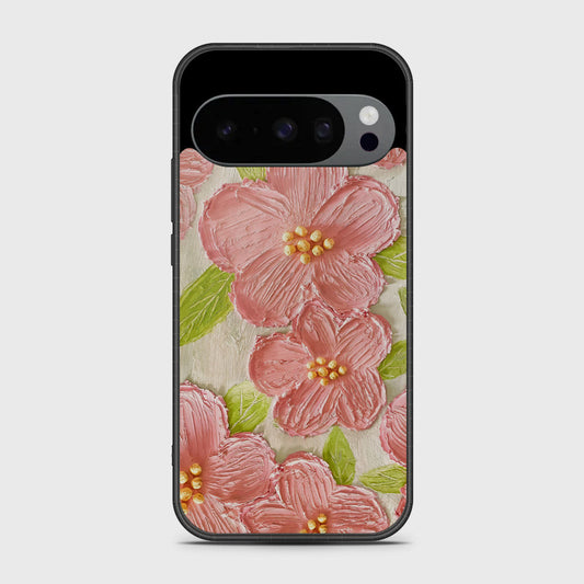 Google Pixel 10 Pro Cover - Floral Series - Design 9 - Pink & Green - HQ Premium Shine Durable Shatterproof Case