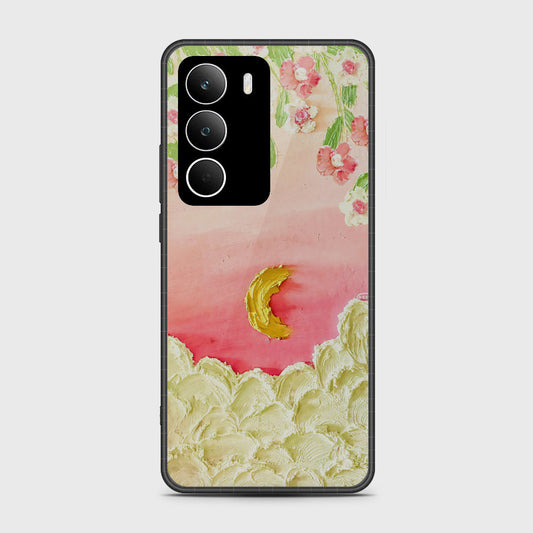 Realme C71 Cover - Floral Series - Design 7 - Pink & Yellow - HQ Premium Shine Durable Shatterproof Case