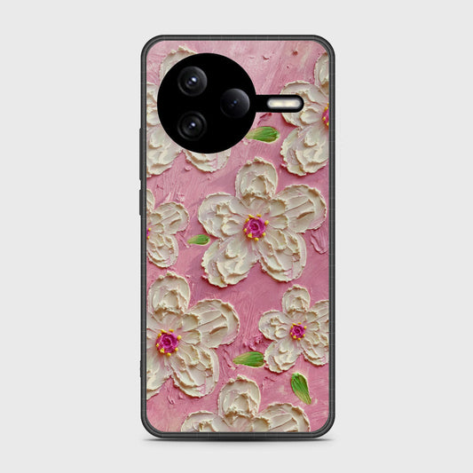 Xiaomi Poco F7 Pro Cover - Floral Series - Design 5 - Pink & White - HQ Premium Shine Durable Shatterproof Case