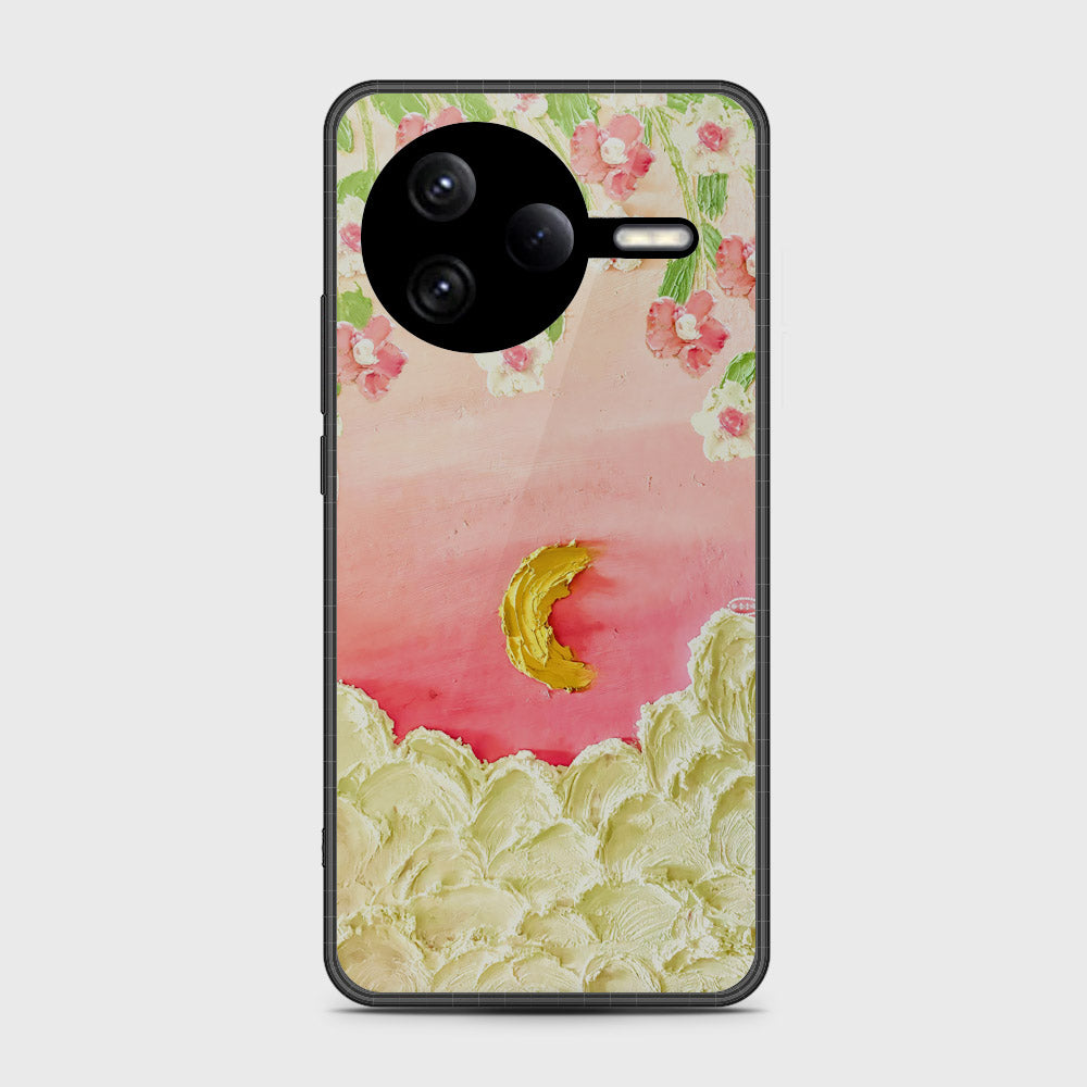 Xiaomi Redmi K80 Pro Cover - Floral Series - Design 7 - Pink & Yellow - HQ Premium Shine Durable Shatterproof Case