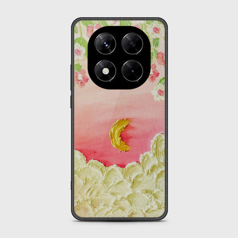 Xiaomi Redmi Note 14 Pro 4G Cover - Floral Series - Design 7 - Pink & Yellow - HQ Premium Shine Durable Shatterproof Case