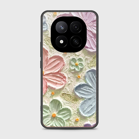Xiaomi Redmi Note 14 Pro Plus 5G Cover - Floral Series - Design 15 - Blue & Green - HQ Premium Shine Durable Shatterproof Case