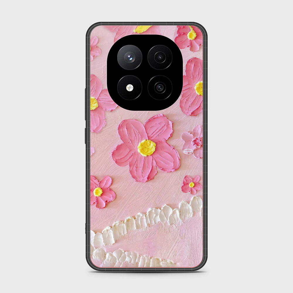Xiaomi Redmi Note 14 Pro Plus 5G Cover - Floral Series - Design 2 - Pink - HQ Premium Shine Durable Shatterproof Case