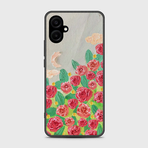 Samsung Galaxy F06 5G Cover - Floral Series - Design 10 - Red & Green - HQ Premium Shine Durable Shatterproof Case