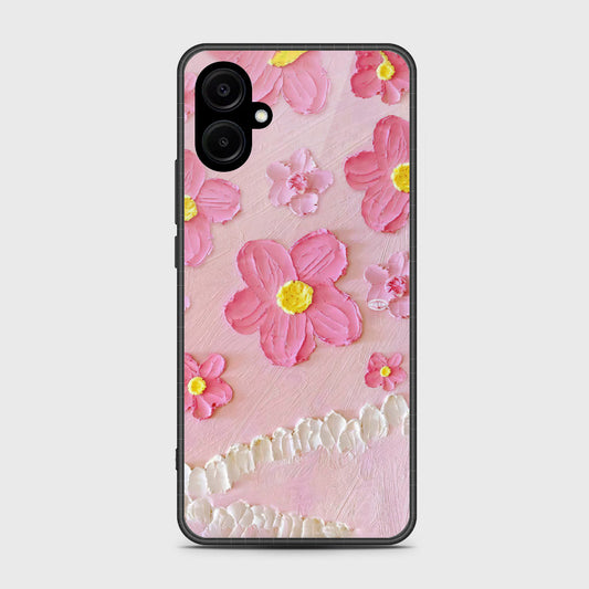 Samsung Galaxy F06 5G Cover - Floral Series - Design 2 - Pink - HQ Premium Shine Durable Shatterproof Case