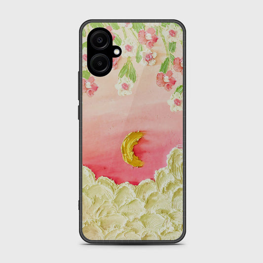 Samsung Galaxy F06 5G Cover - Floral Series - Design 7 - Pink & Yellow - HQ Premium Shine Durable Shatterproof Case