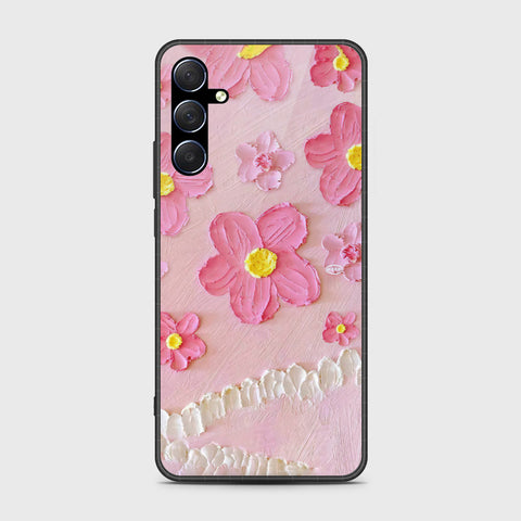 Samsung Galaxy A16 Cover - Floral Series - Design 2 - Pink - HQ Premium Shine Durable Shatterproof Case