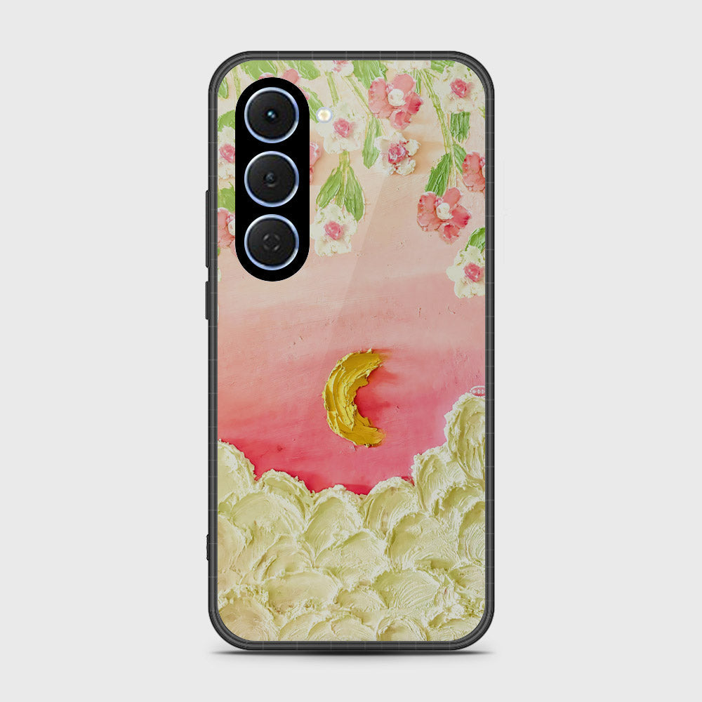 Tecno Spark 40 Pro Cover - Floral Series - Design 7 - Pink & Yellow - HQ Ultra Shine Premium Infinity Glass Soft Silicon Borders Case