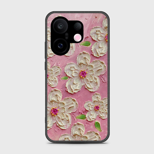 Vivo S30 Pro Mini Cover - Floral Series - Design 5 - Pink & White - HQ Premium Shine Durable Shatterproof Case