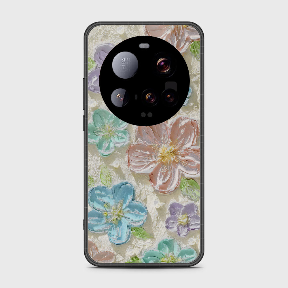 Xiaomi 15 Ultra Cover - Floral Series - Design 14 - Blue & Purple - HQ Premium Shine Durable Shatterproof Case
