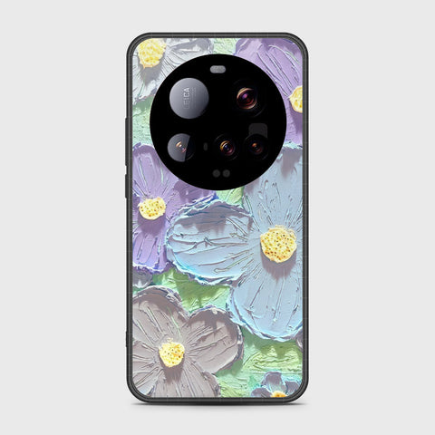 Xiaomi 15 Ultra Cover - Floral Series - Design 1 - Purple & Aqua - HQ Premium Shine Durable Shatterproof Case