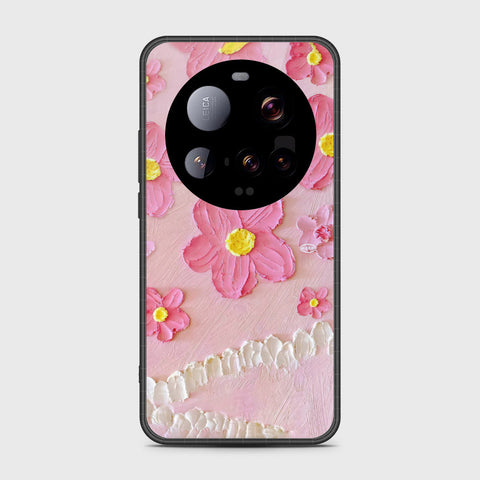 Xiaomi 15 Ultra Cover - Floral Series - Design 2 - Pink - HQ Premium Shine Durable Shatterproof Case