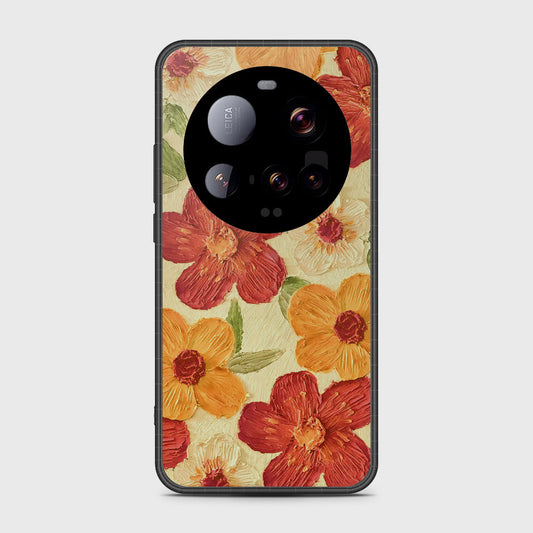 Xiaomi 15 Ultra Cover - Floral Series - Design 6 - Red & Orange - HQ Premium Shine Durable Shatterproof Case