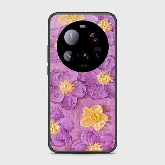Xiaomi 15 Ultra Cover - Floral Series - Design 8 - Purple & Yellow - HQ Premium Shine Durable Shatterproof Case