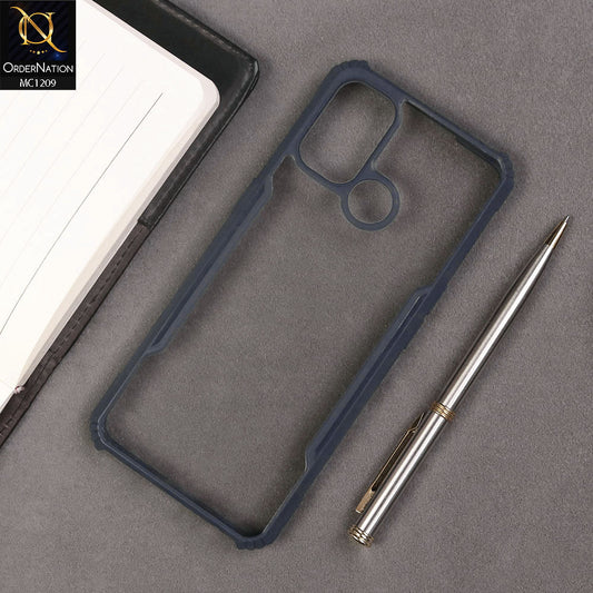 Oppo A53s Cover - Blue - Hybrid Tpu Pc Case