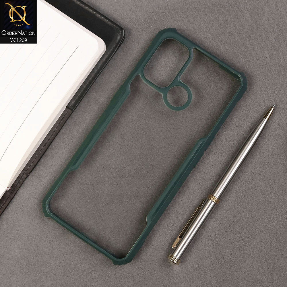 Oppo A53 Cover - Green - Hybrid Tpu Pc Case