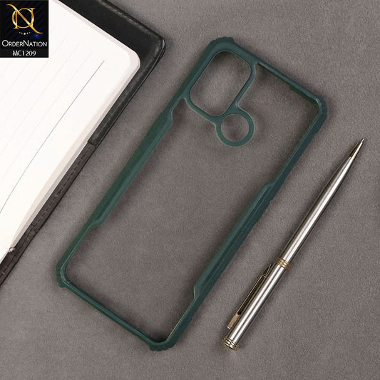 Oppo A53 Cover - Green - Hybrid Tpu Pc Case