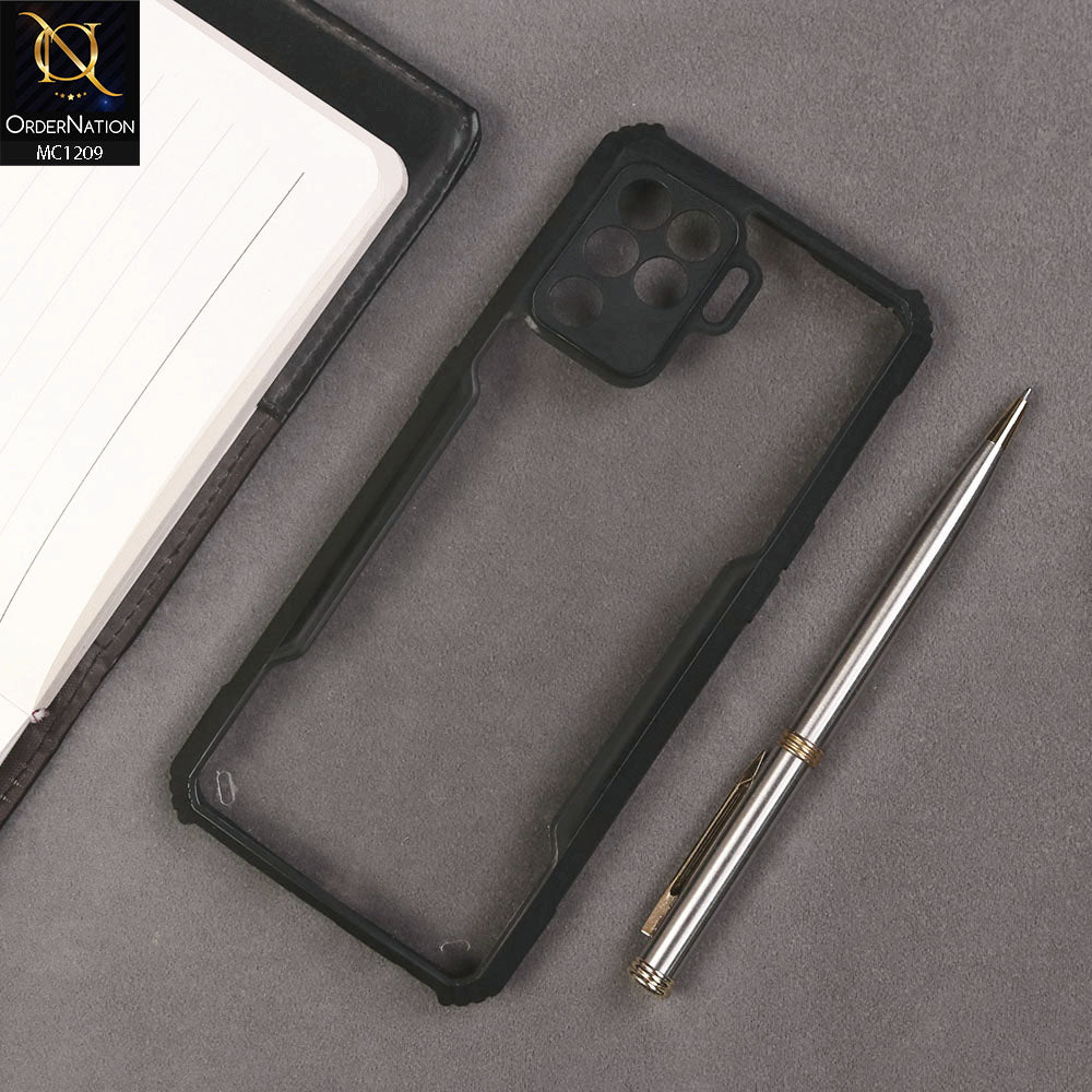 Oppo A94 Cover - Black - Hybrid Tpu Pc Case