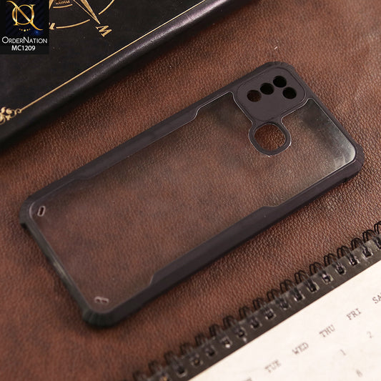 Infinix Hot 10 Lite Cover  - Black - Hybrid Tpu Pc Case