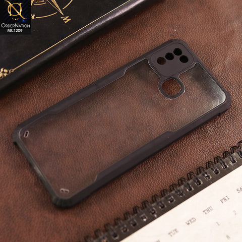 Infinix Hot 10 Lite Cover  - Black - Hybrid Tpu Pc Case