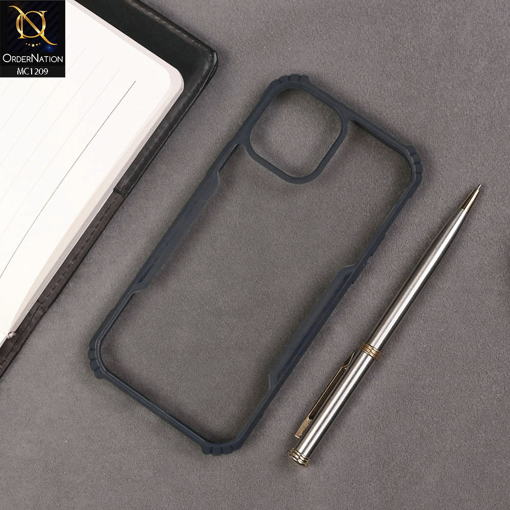 iPhone 12 Cover - Blue - Hybrid Tpu Pc Case