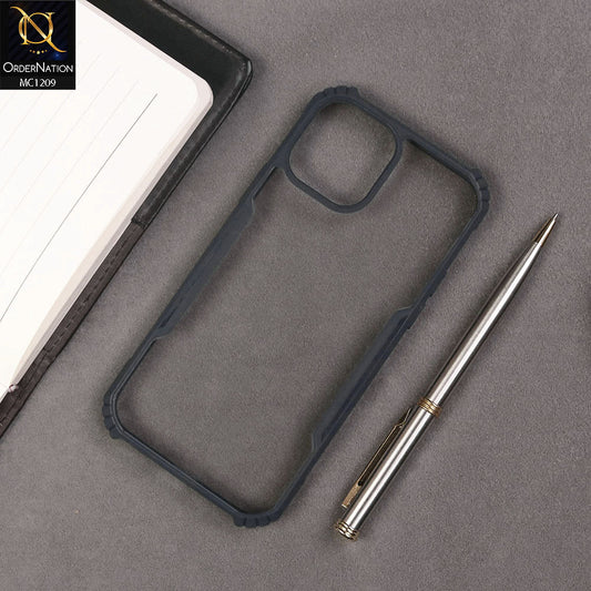 iPhone 12 Cover - Blue - Hybrid Tpu Pc Case