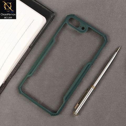 iPhone 8 Plus / 7 Plus Cover - Green - Hybrid Tpu Pc Case