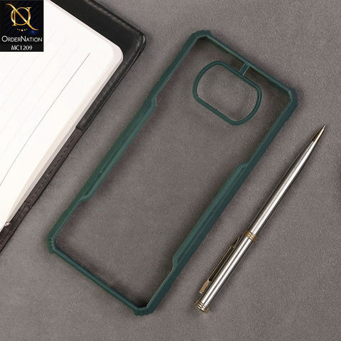 Xiaomi Poco X3 Pro Cover - Green - Hybrid Tpu Pc Case