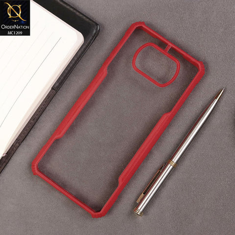 Xiaomi Poco X3 Pro Cover - Red - Hybrid Tpu Pc Case