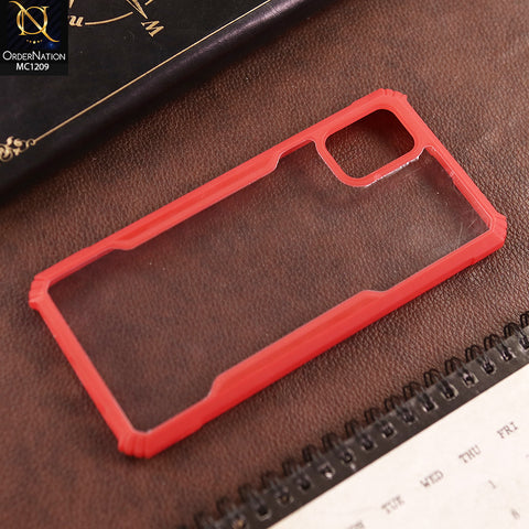 Samsung Galaxy A51 Cover  - Red - Hybrid Tpu Pc Case