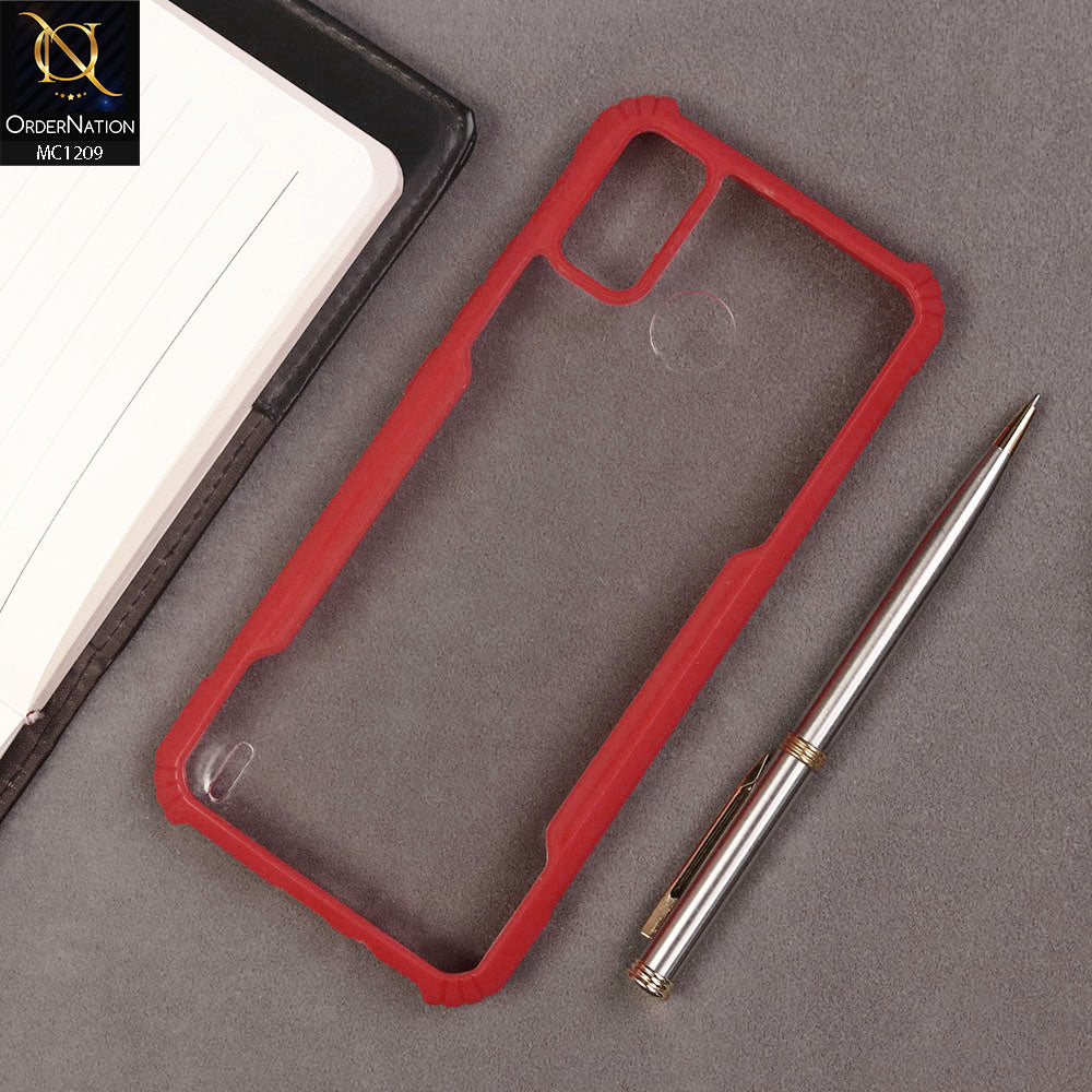 Tecno Spark 6 Go 2020 Cover - Red - Hybrid Tpu Pc Case