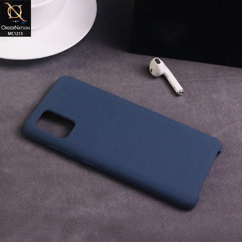 Samsung Galaxy A71 - Cobalt Blue - Soft Shockproof Sillica Gel Case