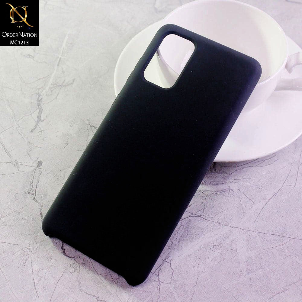 Samsung Galaxy S20 Plus Cover - Black - Soft Shockproof Sillica Gel Case