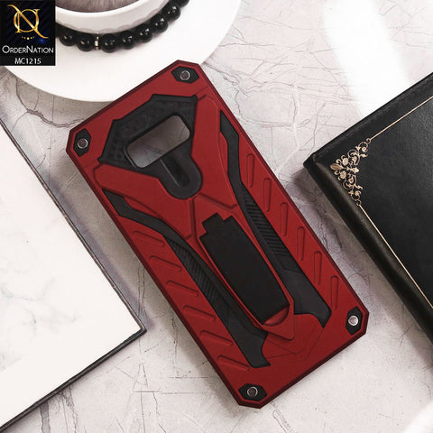 Samsung Galaxy S8 Plus  Cover - Red -  Luxury Hybrid Shockproof Stand Case