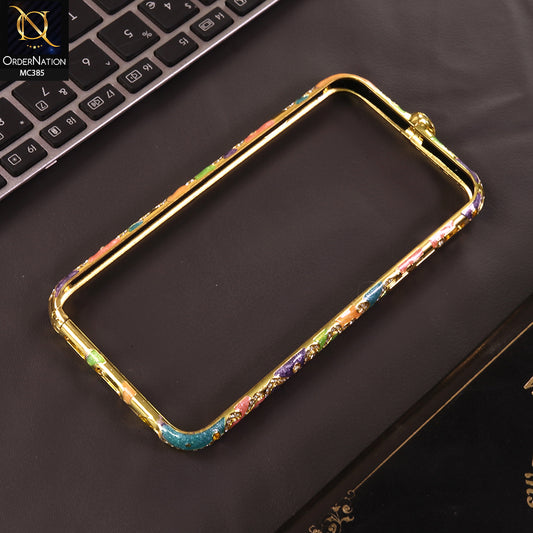 iPhone 6s / 6 Cover - Multi - Bling Diamond Rhinestone Crystal Metal Bumper Frame Edge